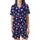 Adult Stardust Playful Cosmic Planets, Stars & Nebulae Bamboo Comfort Loungewear Satin Short-Sleeve Pajamas Set - 2