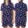 Adult Stardust Playful Cosmic Planets, Stars & Nebulae Bamboo Comfort Loungewear Satin Short-Sleeve Pajamas Set - 1