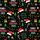 Family Christmas 2025 Celebration: Cheerful 'Making Memories' Seamless Pattern Design Satin Short-Sleeve Pajamas Set - 4