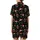 Family Christmas 2025 Celebration: Cheerful 'Making Memories' Seamless Pattern Design Satin Short-Sleeve Pajamas Set - 3