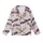 Diamond League Retro Pattern: Pinstripe Baseball & Champion Script Print Kid Satin Pajamas Set - 2