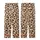 Dynamic Organic Texture: Chocolate Brown & Cream Abstract Earth Pattern - Seamless All-Over Graphic Kid Satin Pajamas Set - 3