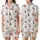 Funny Goose & Duck Christmas Pajamas: Whimsical Holiday Reindeer & Tree Print Sleep Set Satin Short-Sleeve Pajamas Set - 1