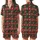 Festive Winter Charm: Seamless Red Green Plaid, Hand-Drawn Snowflakes, Berries & Joyful Text Pattern Satin Short-Sleeve Pajamas Set - 1