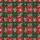 Festive Winter Charm: Seamless Red Green Plaid, Hand-Drawn Snowflakes, Berries & Joyful Text Pattern Satin Short-Sleeve Pajamas Set - 4