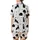 Cat Lovers' Whimsical Black and White Cartoon Cat All-Over Pattern with Playful Feline Poses and Simple Line Art Accents Satin Short-Sleeve Pajamas Set - 3