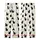 Cat Lovers' Minimalist Black Cat Silhouette Playful Poses Off-White Pale Lime Green Moon Star Pattern Kid Satin Pajamas Set - 3