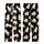 Cat Lovers' Seamless Black Kawaii Flat 2D Cartoon Cats Playful Sleepy Tan Brown White Pink Outline Pattern Kid Satin Pajamas Set - 3