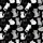 Cat Lovers' Cute Stylized Black White Grey Pastel Pink All-Over Cartoon Cat Pattern Kid Satin Pajamas Set - 4