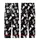 Cat Lovers' Cute Stylized Black White Grey Pastel Pink All-Over Cartoon Cat Pattern Kid Satin Pajamas Set - 3