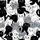 Feline Enthusiasts' Interlocking Black White Gray Cartoon Cat Faces Paws Tails Pattern Pink Accents Kid Satin Pajamas Set - 4
