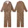Platypus Lover's Whimsical Cartoon Brown Platypus Pattern All-Over Print Kid Satin Pajamas Set - 1