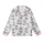Women's Kawaii Capybara Sleep Set: Greyscale Blush Pink Imitation Silk Pajama Set Kid Satin Pajamas Set - 2