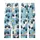 Youthful Blue Monster Truck Action Print: Yellow Flames, Mud Splatters & Star Design Kid Satin Pajamas Set - 3