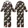 Bridesmaid Bridal Party Dark Brown Rose Botanical Satin Shorts & Cami Set Kid Satin Pajamas Set - 1