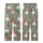Women's Whimsical Snowman & Holly Pajamas: Muted Olive Winter Sleep Set Kid Satin Pajamas Set - 3