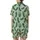 Pickle Lover's Whimsy: Hand-Drawn Smiling Chef Pickles & Jars Seamless Design Satin Short-Sleeve Pajamas Set - 3