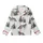 Winter Wolf Pack: Hand-Painted Watercolor Snowy Forest Seamless Art Kid Satin Pajamas Set - 2