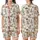 Women's Whimsical Parisian Puppy Christmas Pajamas: Cavalier King Charles Spaniel & Eiffel Tower Sleep Set Satin Short-Sleeve Pajamas Set - 1