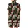 Family Retro Christmas Loungewear: Quilted Tartan Plaid Patchwork, Holly Tree & Snowflake Design Satin Short-Sleeve Pajamas Set - 3