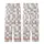 Women's Personalized Sleep Set: Taupe Gingham 'Love Joy Celebrate' Script Lounge Wear Kid Satin Pajamas Set - 3
