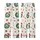 Holiday '67' Wreath Pajama Pants: Festive Snowflake, Gingerbread & Candy Cane Sleepwear Kid Satin Pajamas Set - 3