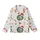 Holiday '67' Wreath Pajama Pants: Festive Snowflake, Gingerbread & Candy Cane Sleepwear Kid Satin Pajamas Set - 2