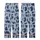 Wilderness Explorer's Stylized Navy Bear & Pine Pattern - Dusty Blue Wearable Art Kid Satin Pajamas Set - lAx91MEdnf
