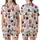 Girls Movie Night Pajamas: Popcorn & PJs Birthday Slumber Set Satin Short-Sleeve Pajamas Set - 1