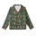 Expecting Parents Christmas Gingerbread Baby Reveal All-Over Pattern Festive Design Kid Satin Pajamas Set - 7fQLQ1r19C