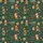 Expecting Parents Christmas Gingerbread Baby Reveal All-Over Pattern Festive Design Kid Satin Pajamas Set - 4
