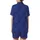 Ladies' Royal Blue Velvet Pajamas: Cobalt Organic Flowing Pattern Long Jacket Set Satin Short-Sleeve Pajamas Set - nxLFYLxNWj