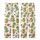 October Celebrants Detailed Marigold Floral Illustration Yellow Orange Green Botanical Print Kid Satin Pajamas Set - fJAGLFmi6j