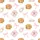 Girls' Watercolor Pancakes & Pink Bow Pajamas Sleep Set Satin Short-Sleeve Pajamas Set - 4
