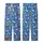 Sighthound Cozy Fleece Loungewear: Royal Blue Cartoon Dog Bone & Paw Print Sleep Suit Kid Satin Pajamas Set - lWl3Ebc1C_