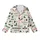 Christmas Crew Retro Groovy Holly Ornament Star Text Pattern Kid Satin Pajamas Set - 0hzRppWgL8