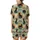 French Bulldog Lover Retro Pajamas: Vintage Frenchie Silhouettes & Muted Sunset Stripe Sleep Set Satin Short-Sleeve Pajamas Set - h0QrafPFJx