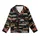 Beagle Lover Pajamas: 'Less People More Beagles' Distressed Retro Black Dog Sleep Top Kid Satin Pajamas Set - 2