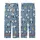 Cozy Panda Print Sleep Set: Whimsical Cartoon Design with Stars & Moons on Blue-Grey Kid Satin Pajamas Set - TD7DfqMD9B