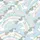 Fantasy Lover's Flat Cartoon Unicorn Pastel Rainbow Seamless Pattern Satin Short-Sleeve Pajamas Set - 4