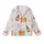 Pancakes & Pyjamas Party Sleepwear: Whimsical Golden Pancake Confetti Pattern Set Kid Satin Pajamas Set - zImWL4H1kI