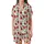 Women's Indian Handmade Strawberry Blossom Print Pure Cotton Night Suit Satin Short-Sleeve Pajamas Set - UsKDdXADym