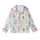 Whimsical Pastel Hippo Pattern: Festive Reindeer & Polar Bear Christmas Art - Unique Wearable Design Kid Satin Pajamas Set - SnCU6zuzHF