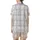 Family & Bridesmaid Rayon Pajamas: Subtle Gingham & Lavender Botanical Sleep Set Satin Short-Sleeve Pajamas Set - tbwvyM6m2a