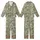 Women's Abstract Botanical Leaf Pattern Linen Sleep Set: Serene Organic Sage Green Loungewear Kid Satin Pajamas Set - mBrRQfVimN