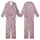 Bridesmaid & Bride Silky Satin Pajamas: Removable Feather Cuff Sleep Set - Luxurious Wedding PJs Kid Satin Pajamas Set - 1