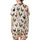 Christmas Enthusiasts' Whimsical Chicken Rooster Red Green Holly Berry Holiday Print Satin Short-Sleeve Pajamas Set - 3