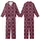 Personalized Bridal Party Satin Sleepwear: Elegant White Filigree Scrollwork Design Kid Satin Pajamas Set - 1