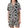 Construction Lover: Dynamic Black Heavy Machinery Pattern - Light Grey Flat Design Motif Satin Short-Sleeve Pajamas Set - BB0U1H3vKU