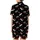 Cousin Crew Holiday Buffalo Plaid Santa Hat Snowflake Sleepwear Satin Short-Sleeve Pajamas Set - 3